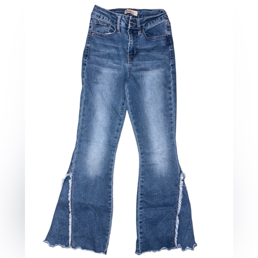 YMI Girls Gigi Blue Flared Jeans
